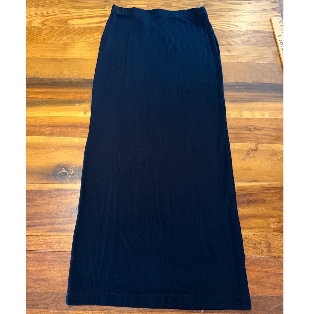 Long Tall Sally Black Maxi Column Skirt Tall Size XS NWT